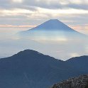 朝焼けの富士