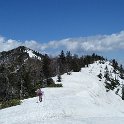 頂上稜線と山頂