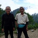 針ノ木峠で斉藤氏と再会