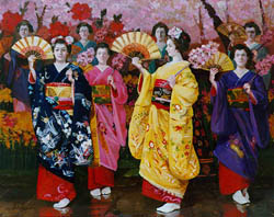 Traditinal Dance in Japan