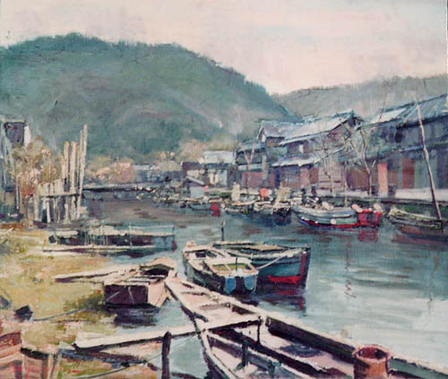  Onoueia fishing village